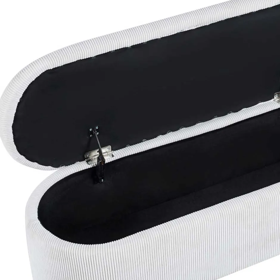 Wohnen Cord Polsterbank mit Stauraum Truhe - Donostia