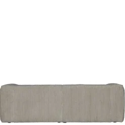 Cord Wohnzimmercouch in Beigegrau - Jamiesa^Wohnen Clearance