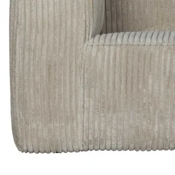 Cord Wohnzimmercouch in Beigegrau - Jamiesa^Wohnen Clearance