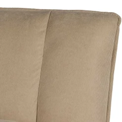 Wohnen Cord Wohnzimmerstuhl in Beige - Velsamos