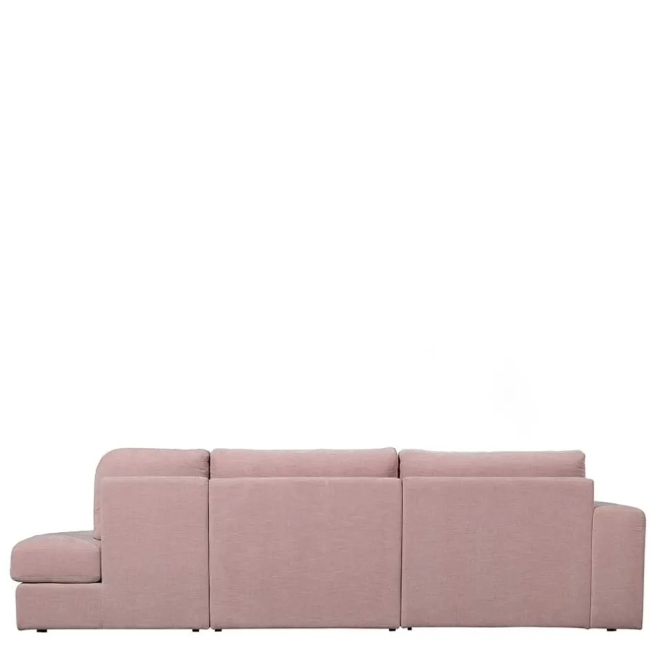 Couch mit Armlehne links in Rosa - Draschna^Wohnen Outlet