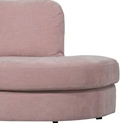 Couch mit Armlehne links in Rosa - Draschna^Wohnen Outlet