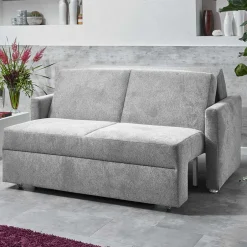 Couch mit Faltmechanik - Bettfunktion - Snecda^Wohnen Discount