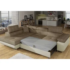 Wohnen Couchecke in Beige und Creme - Pysero