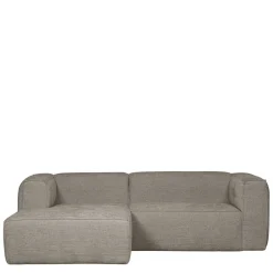 Wohnen Couchecke in Beigegrau meliert - Babro