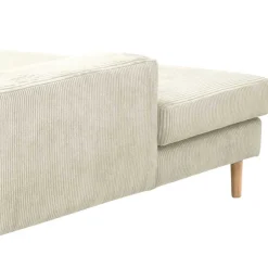 Wohnen Couchecke in Cremeweiß Cordbezug - Zubella
