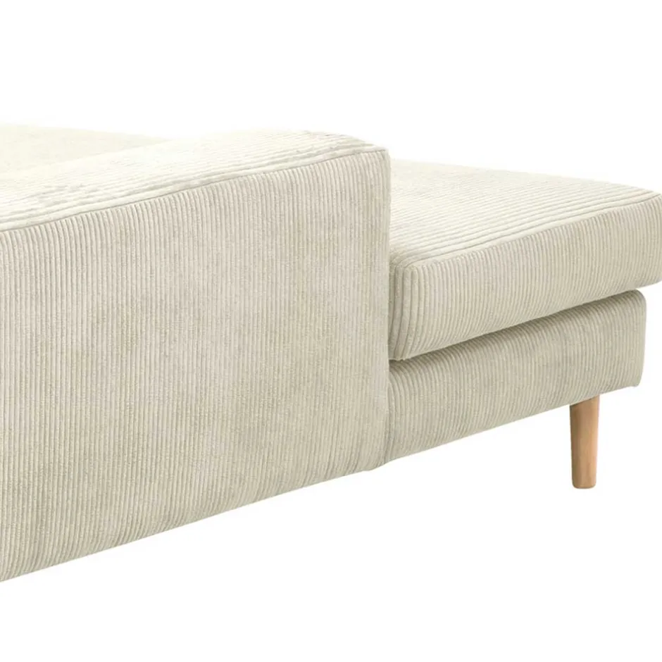 Wohnen Couchecke in Cremeweiß Cordbezug - Zubella