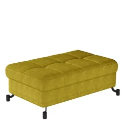 Couchhocker in Currygelb Stoffbezug - Tobrina^Wohnen Discount