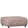 Wohnen Couchhocker in Mauve Stoff - Grove