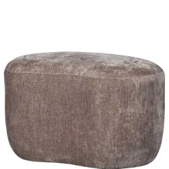 Couchhocker in Taupe Chenille - Fridelia^Wohnen Hot