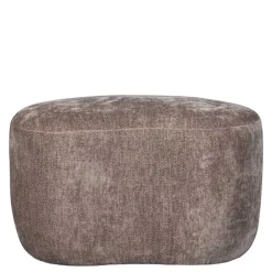 Couchhocker in Taupe Chenille - Fridelia^Wohnen Hot