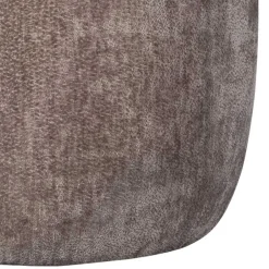 Couchhocker in Taupe Chenille - Fridelia^Wohnen Hot