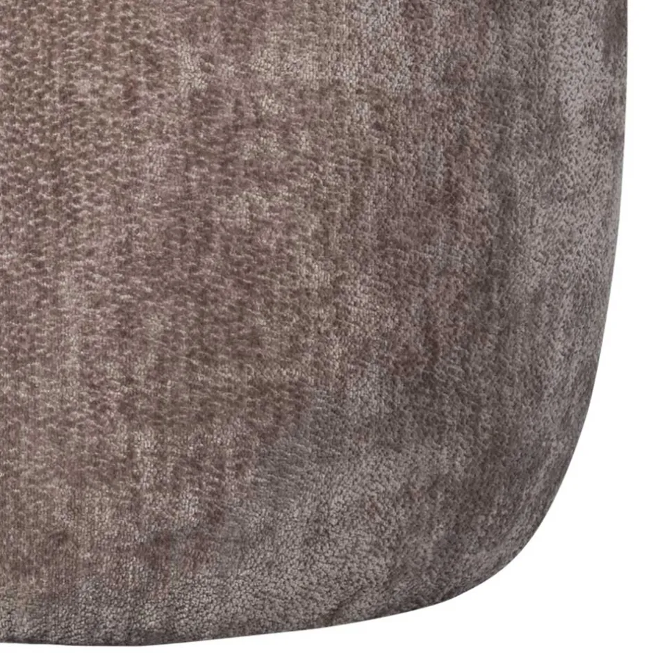 Couchhocker in Taupe Chenille - Fridelia^Wohnen Hot