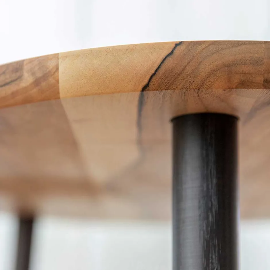 Wohnen Couchtisch aus Massivholz Nussbaum - Continento