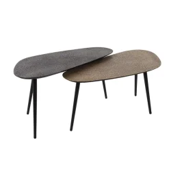 Couchtisch Duo in Nierenform - Emra (zweiteilig)^Wohnen Best