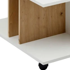 Couchtisch mit Ablagen auf Rollen - Hurada^Wohnen New