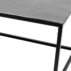 Couchtisch mit Aluminium Platte in Dunkelgrau - Limella^Wohnen Sale