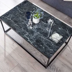 Wohnen Couchtisch mit Bügelgestell in modernem Design - Lorenzina