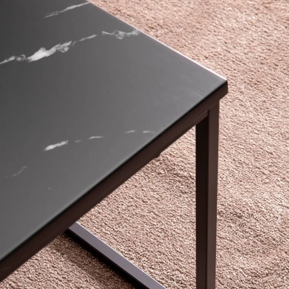 Wohnen Couchtisch mit Bügelgestell in modernem Design - Lorenzina