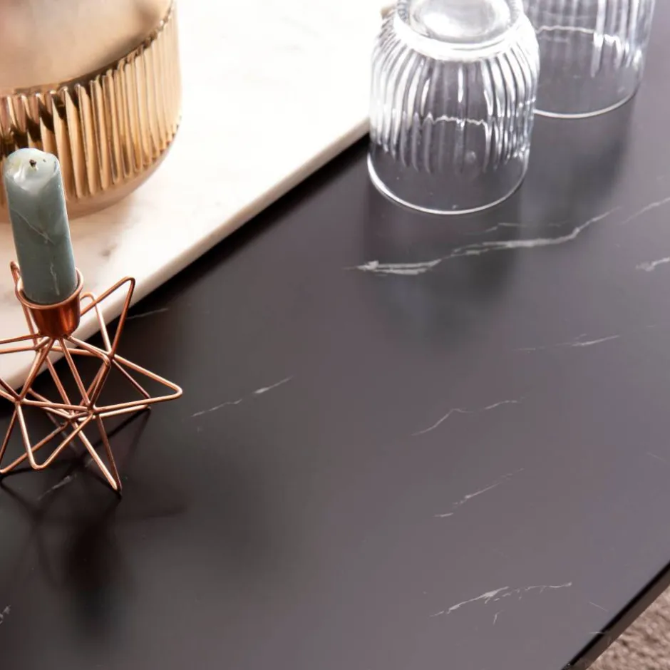 Wohnen Couchtisch mit Bügelgestell in modernem Design - Lorenzina