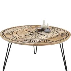 Couchtisch mit Herr der Ringe Zitat - Loenie^Wohnen Hot