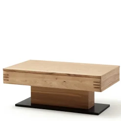 Couchtisch mit Säulenfuß und Schublade - Crupean^Wohnen Online