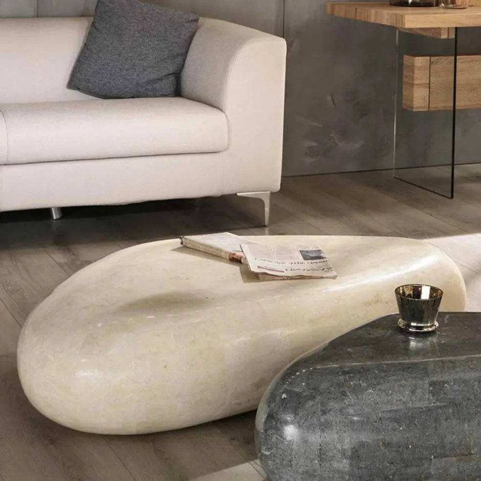 Wohnen Couchtisch Romina aus Stein