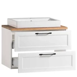 Wohnen Country Badblock Möbel Set - Gyatso (vierteilig)