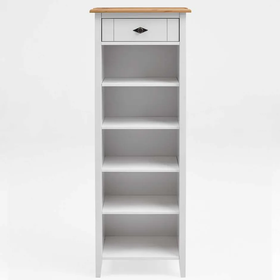 Wohnen Country Badezimmer Regal aus Kiefer Massivholz - Sibiuta