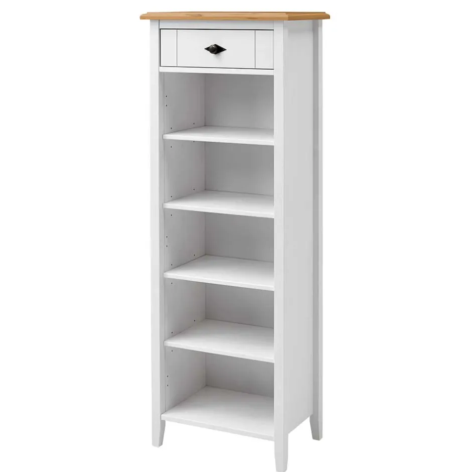 Wohnen Country Badezimmer Regal aus Kiefer Massivholz - Sibiuta