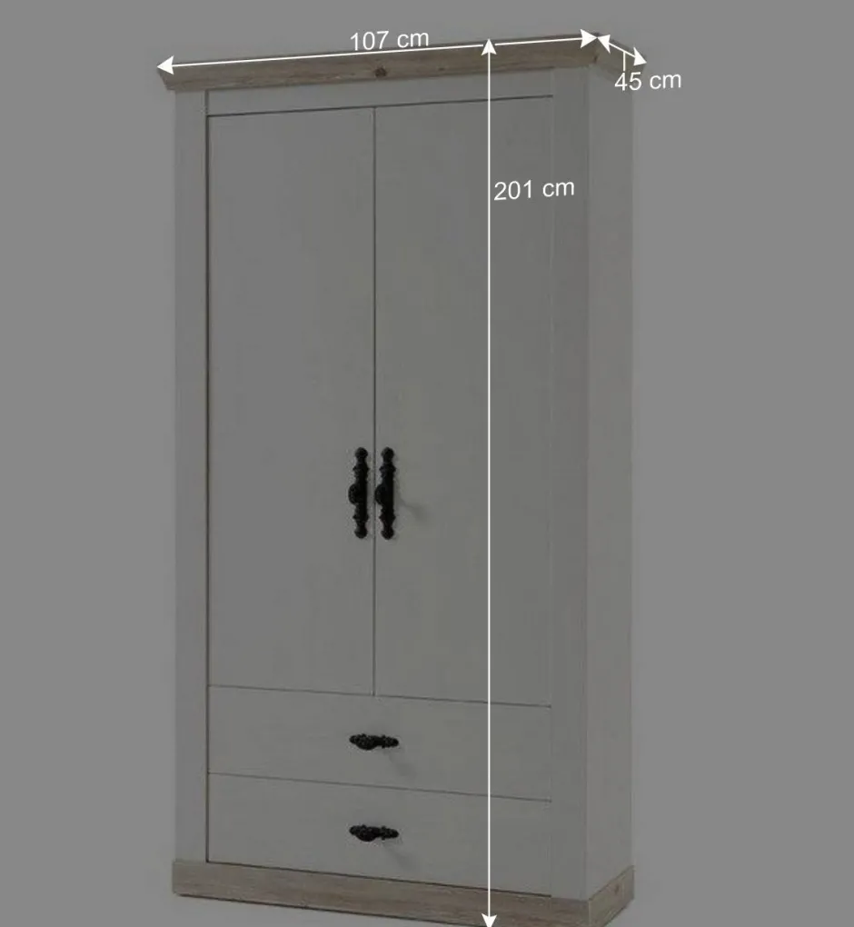 Country Flurmöbel Kombi Set - Nedita (fünfteilig)^Wohnen Hot