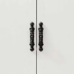 Wohnen Country Garderoben Set mit Schrank - Nedita (dreiteilig)