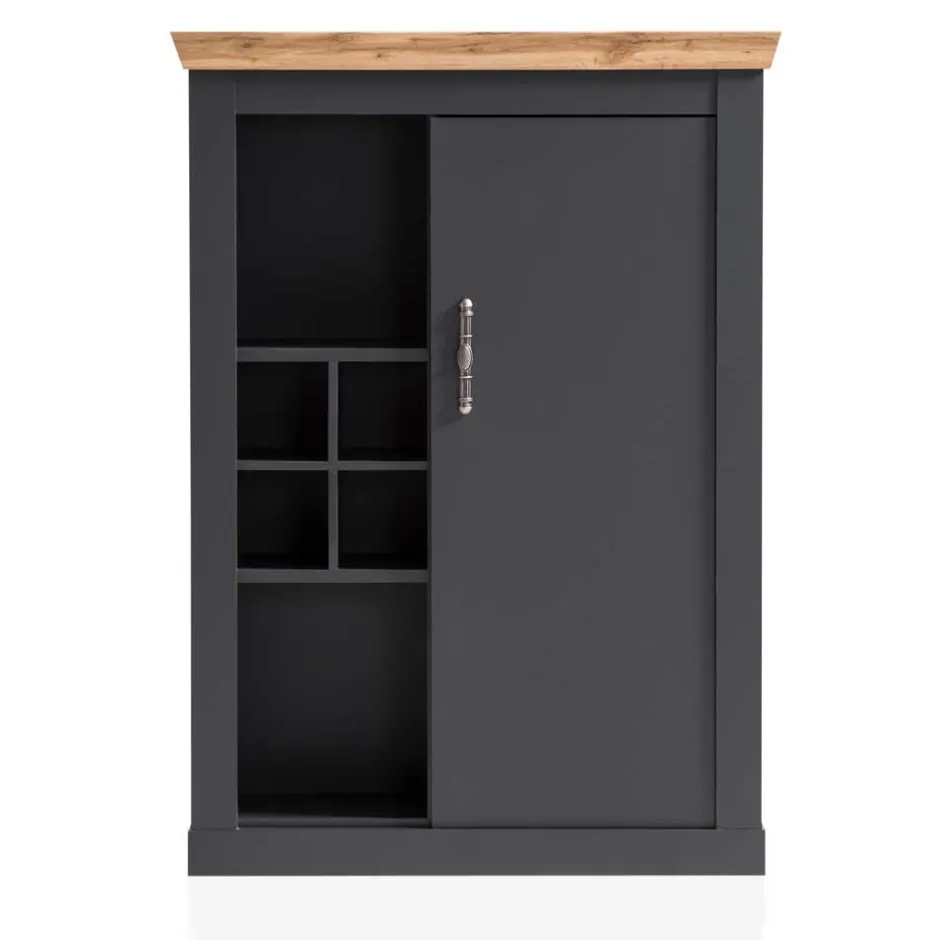 Wohnen Country Highboard halboffen - Lionel