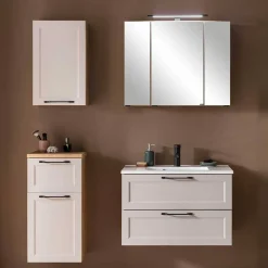Wohnen Country Style Badezimmermöbel Set - Trioto (vierteilig)