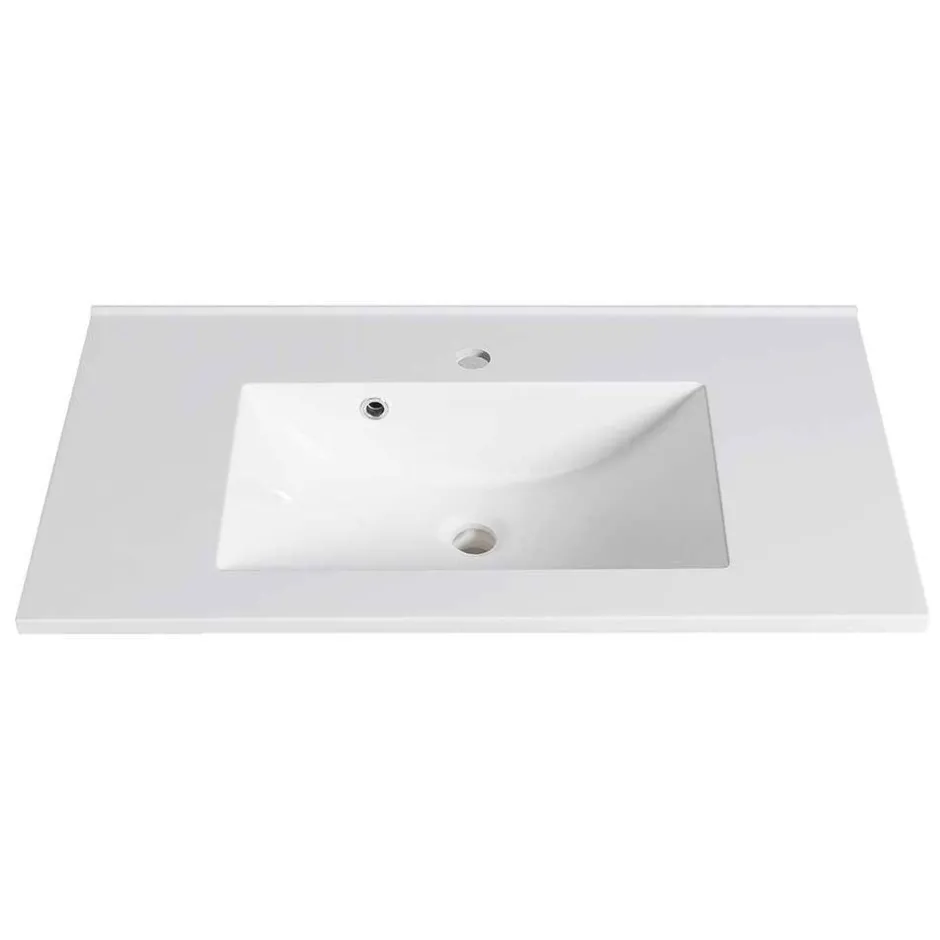 Wohnen Country Style Badezimmermöbel Set - Trioto (vierteilig)