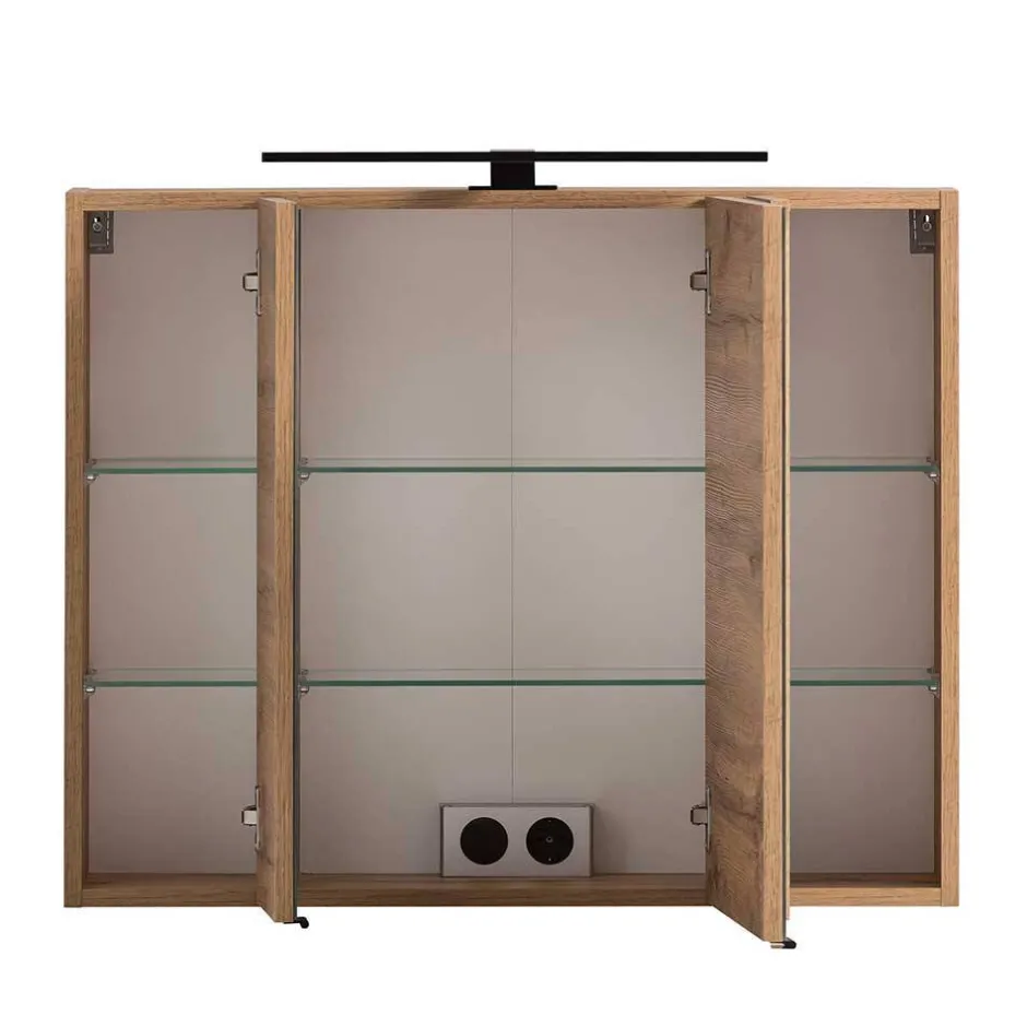 Wohnen Country Style Badezimmermöbel Set - Trioto (vierteilig)