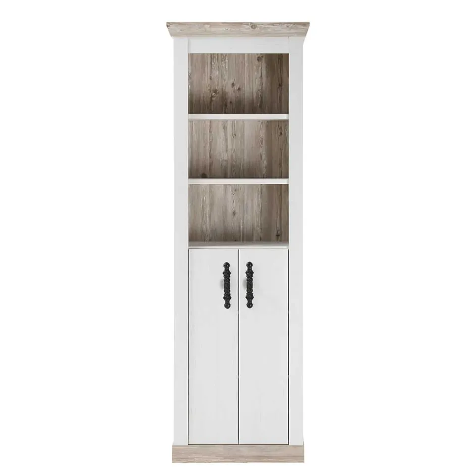 Country Style Badschrank 200 cm hoch - Doules^Wohnen Online