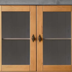 Wohnen Country Style Buffet in Kiefer Lauge & Grau - Eshelas