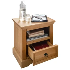 Wohnen Country Style Nachtkommode 48x60x39 cm - Voeca