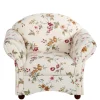 Wohnen Country Style Sessel mit Blumen Muster - Cosima
