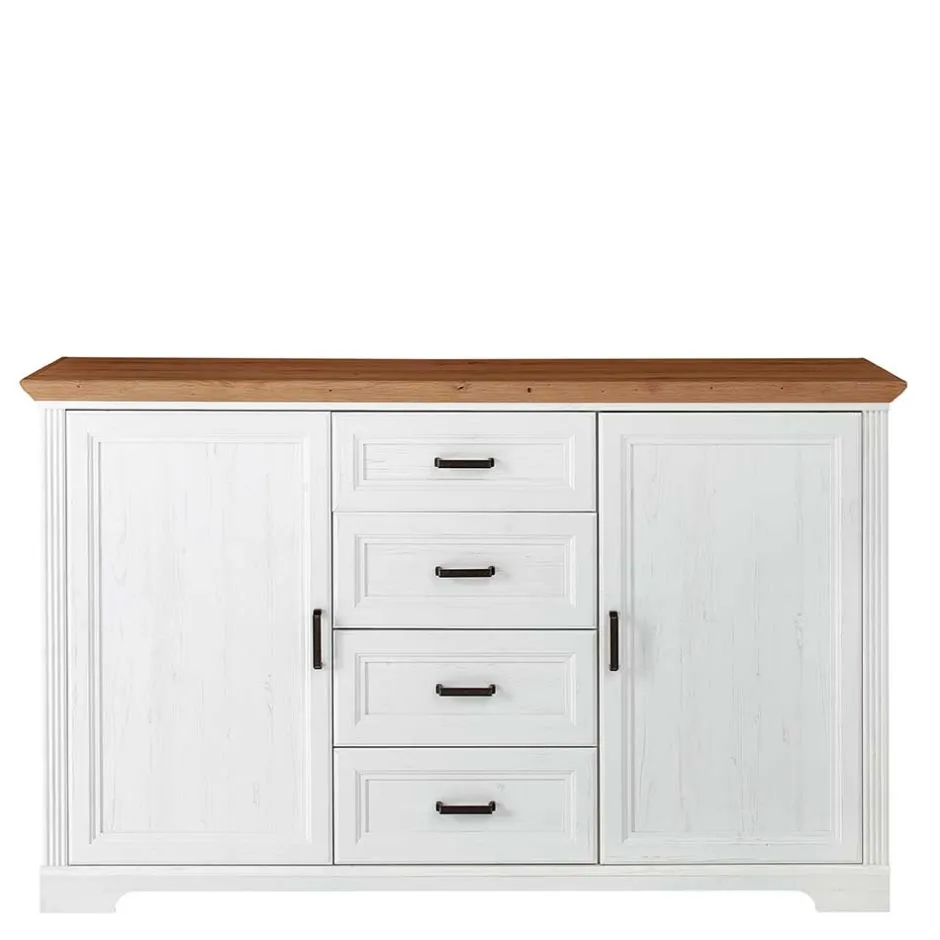 Country Style Sideboard 165x102x41 cm - Mehady^Wohnen New