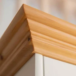 Country Style Vitrinenschrank 90x190x45 cm - Vitablo^Wohnen