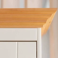 Country Style Vitrinenschrank 90x190x45 cm - Vitablo^Wohnen