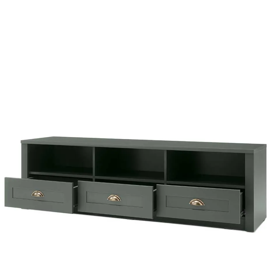 Wohnen Country TV Board & Möbel Set - Niestov (dreiteilig)