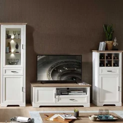 Country Wohnzimmer Möbel Set - Sinolita I (dreiteilig)^Wohnen New