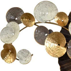 Dekoration für die Wand aus Metall mehrfarbig - Pluno^Wohnen Outlet