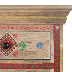 Wohnen Dekorative Kommode mit bunten Ornament Mustern - Jalisa