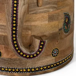 Dekorative Orient Truhe mit Elefanten Kopf - Santjana^Wohnen Hot