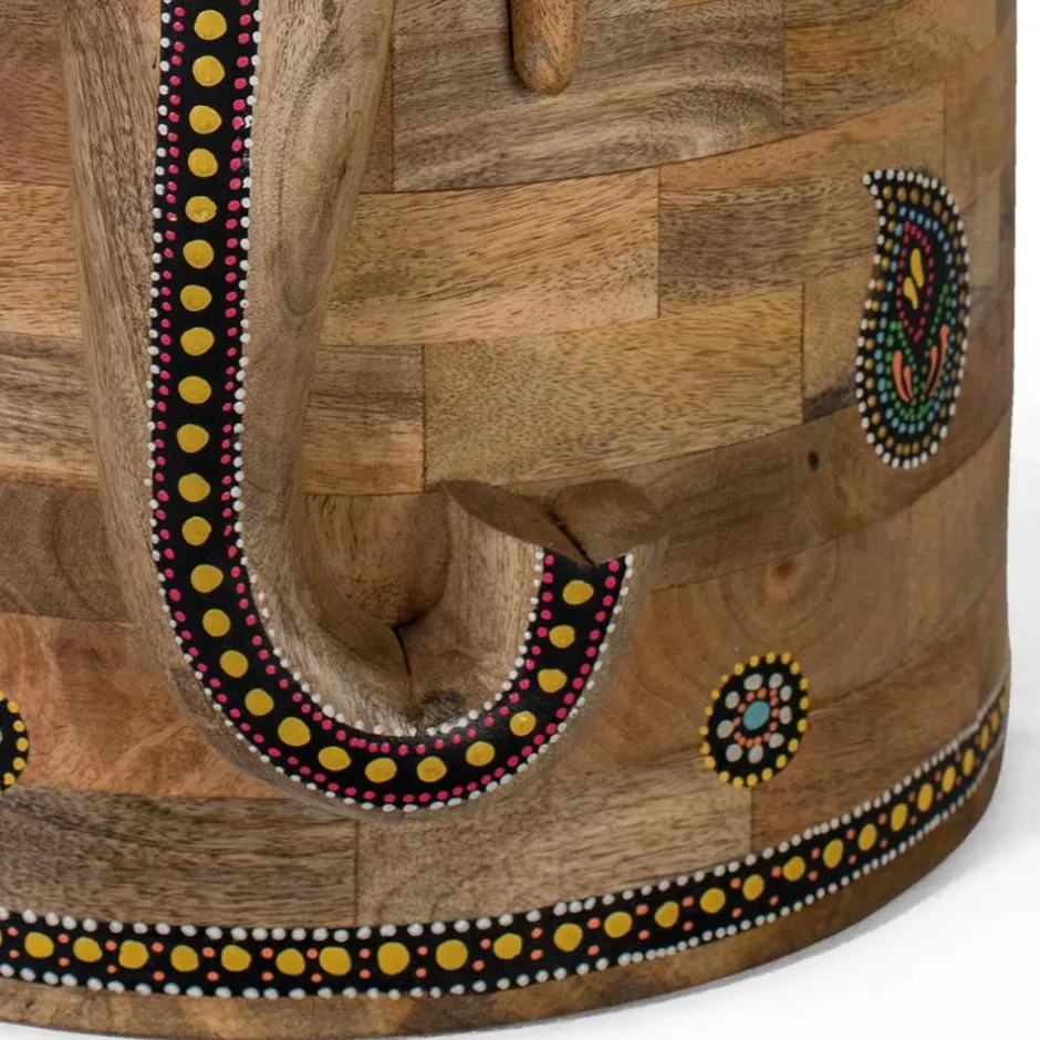 Dekorative Orient Truhe mit Elefanten Kopf - Santjana^Wohnen Hot