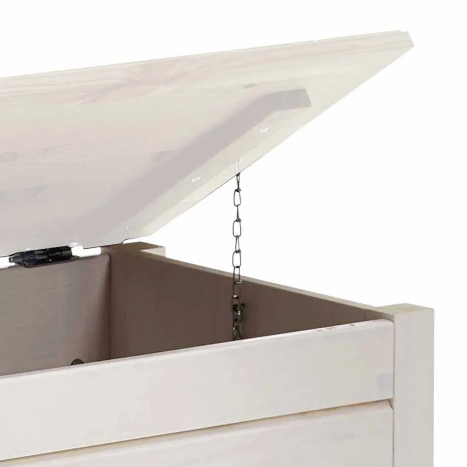 Dekotruhe Kazanova in Weiß^Wohnen Discount